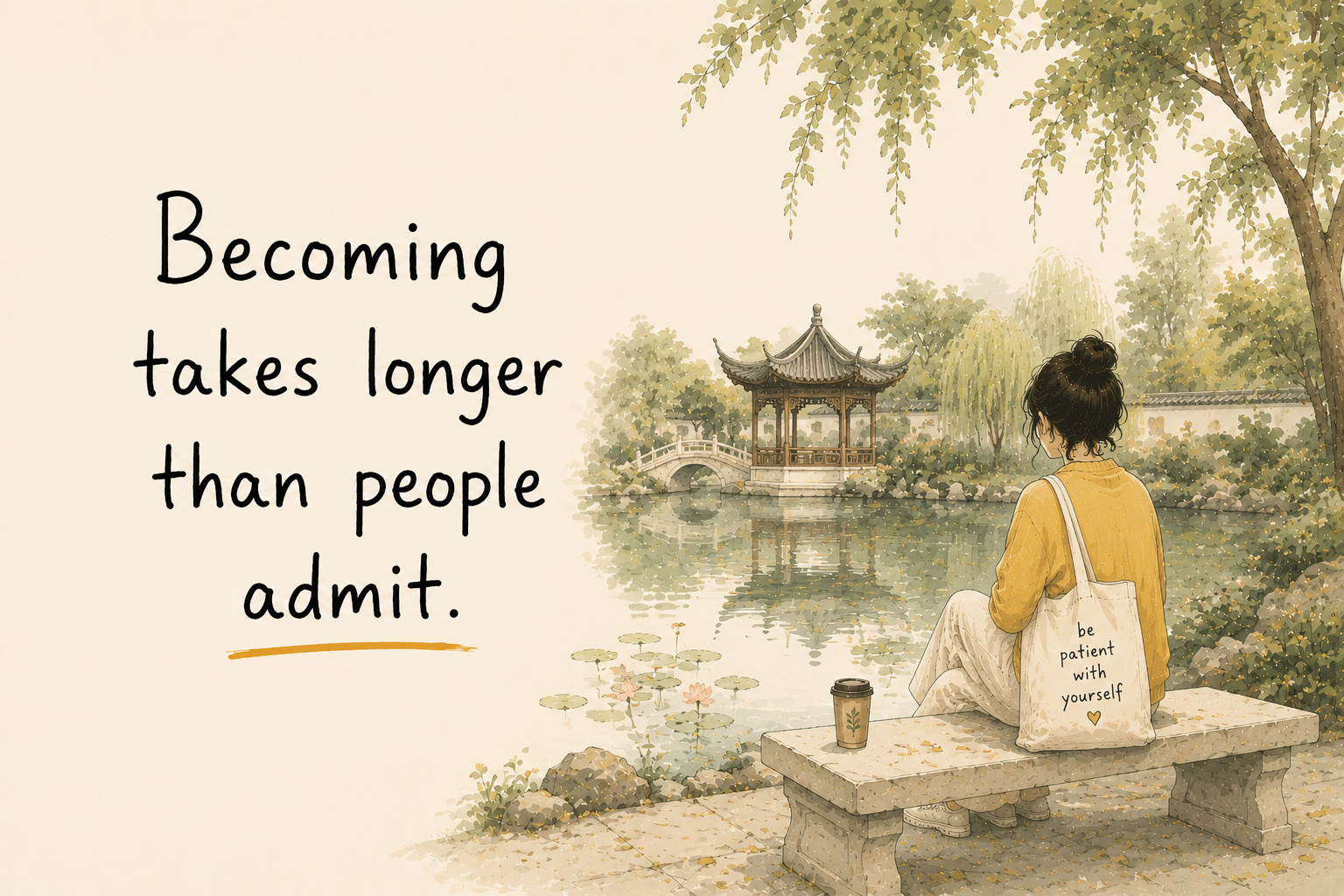 Becoming Takes Longer Than People Admit