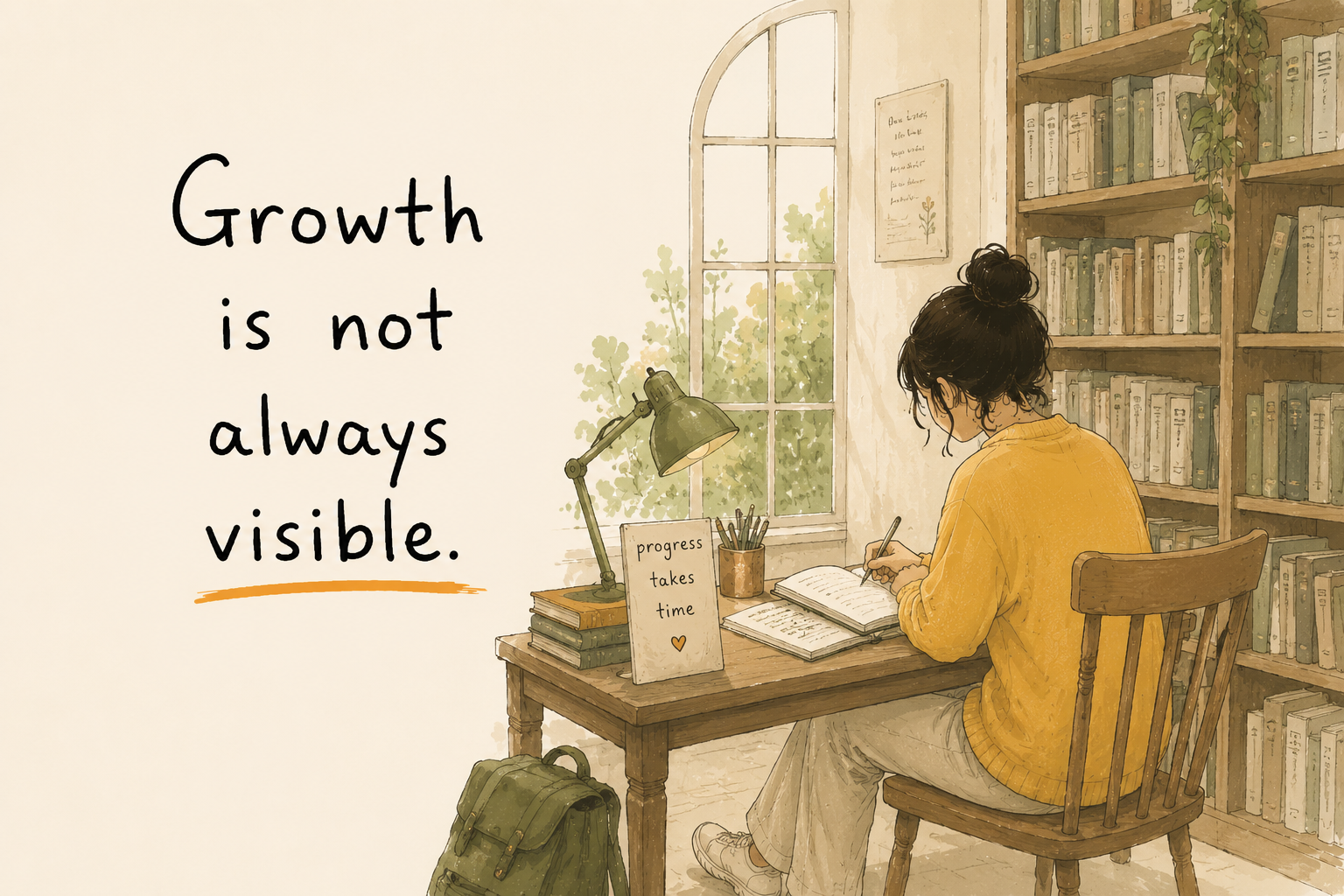 Growth Is Not Always Visible