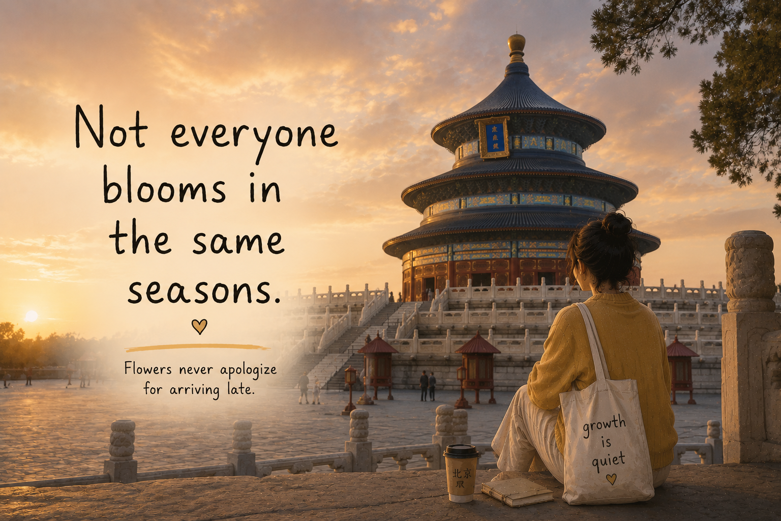 Not Everyone Blooms in the Same Season