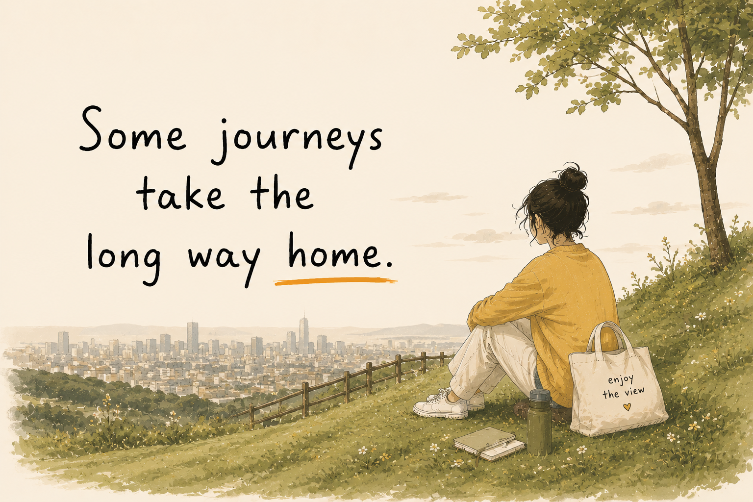 Some Journeys Take the Long Way Home