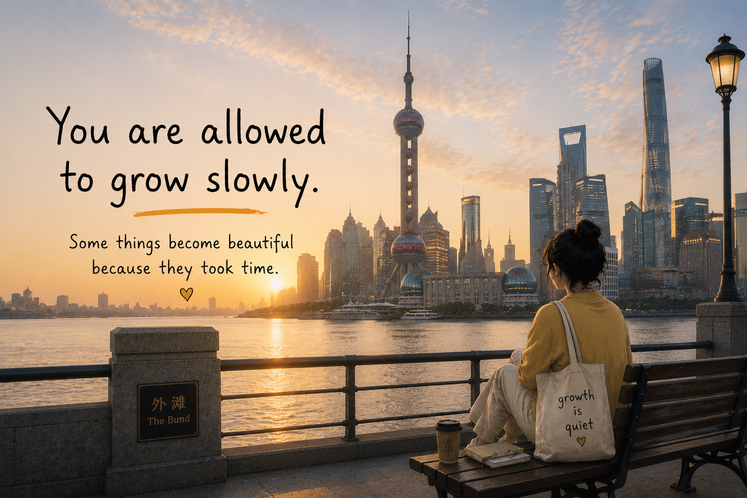 You Are Allowed to Grow Slowly