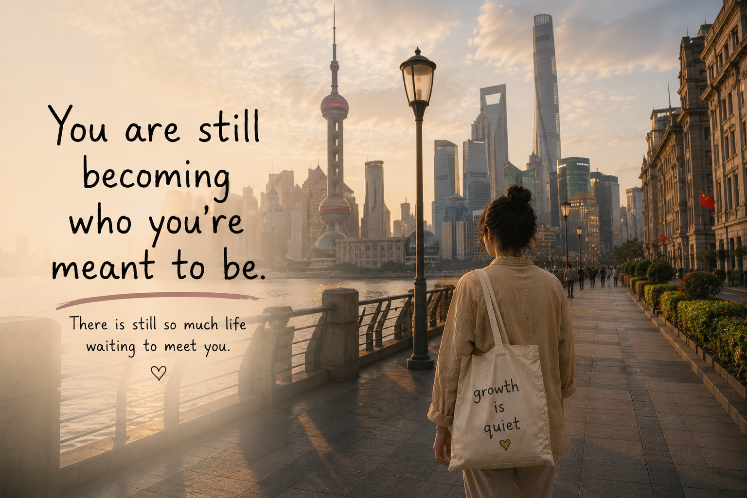 You Are Still Becoming Who You're Meant to Be